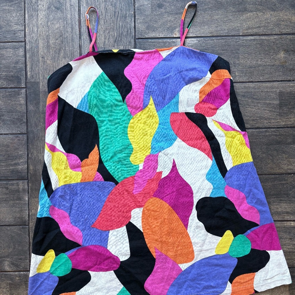 $13 a new day Abstract Art dress! SZ Large
